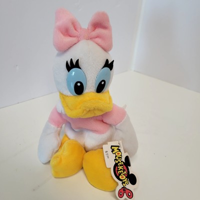 Disney Plush Mousketoys Daisy Bean Bag Pink W Tags Original Tags
