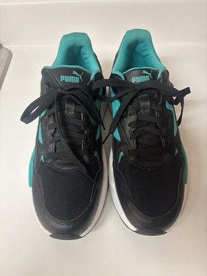 Puma AMG Petronas F1 Sneakers Shoes Men Size 11 Black/Teal/White Speed Mercedes