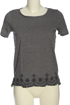S.OLIVER T-shirt rayé Dames Haut T EU 34 gris clair style décontracté - Photo 1/4
