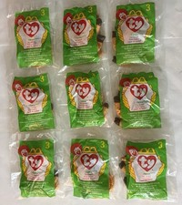 Lot Of 9 Retired 1999 McDonald  s TY Beanie Babies Twigs The Giraffe New Sealed