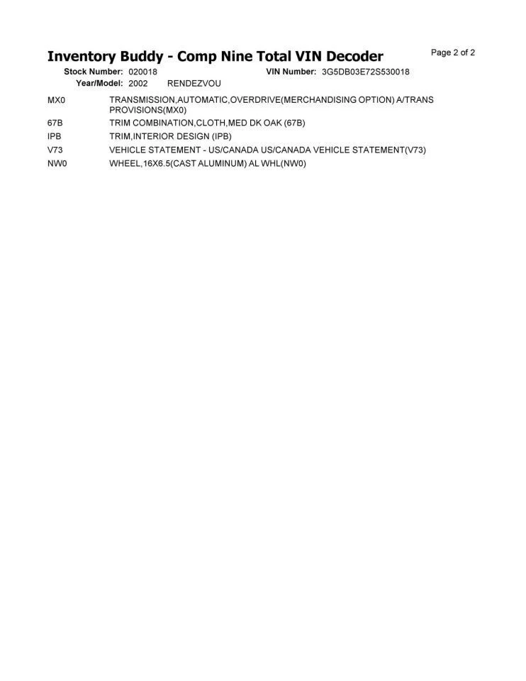 Transfer Case 3.5L Fits 02-06 RENDEZVOUS 367273 — 第 3/4 张图片