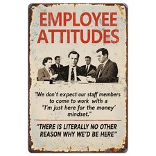 Funny Deer Hunting Rustic Cabin Tin Metal Signs Home D cor Wall Art 8x12