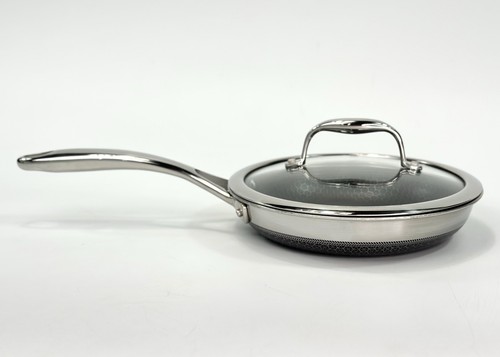 Hexclad Hybrid Nonstick Frying Pan Skillet Cookware 8” + Lid - EXCELLENT - Picture 4 of 12