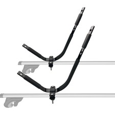 Kayak Roof Rack, 1 Pair of Heavy Duty 1/4 inch Solid Steel J-Bar Roof Carrier...