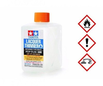 Tamiya TM87194 Lacquer Thinner Verdünner Retarder 250ml (EUR 51,60/L)