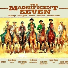 The Magnificent Seven Movie Premium Poster Wall Home Decor