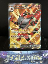 Pokemon Card Incineroar ex 187/162 Temporal Forces Full Art Ultra Rare NM