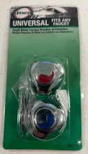 Danco 80016 Universal Small Metal Canopy Faucet Handles C.P. New FREE SHIPPING