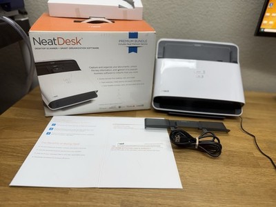 NeatDesk ND-1000 Desktop Scanner And Digital Filing System w/Power Cord