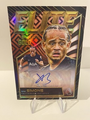 Topps Premier League Gold 2025/26, Xavi Simons /25 