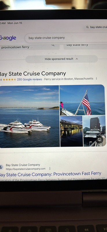 2 Ferry Tickets Provincetown To Boston Must Book By June 20 For Any Sail Dates