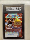 🔥🔥2022 Panini Elite Brock Purdy Red RC Auto! #41/75! SGC 9.5 GEM MINT! Beauty!