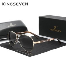 KINGSEVEN Quality Titanium Alloy Men's Sunglasses Polarized Sun glasses Women Pi