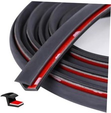 16FT Fender Flares Edge Trim - EPDM Fender Flares Rubber Seal for Car 16Foot