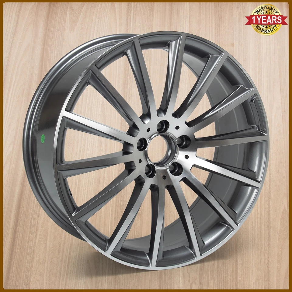 Llanta de aleación multispoke de 20"x8,5 delantera estilo AMG para Mercedes Benz S500 S550 Foto 4 de 4