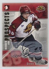 2004-05 ITG Heroes and Prospects Auto Steve Bernier #A-SBE Auto 0i6