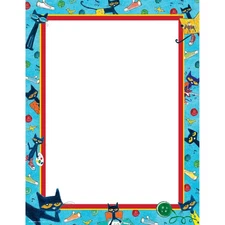 Edupress Pete The Cat Computer Paper 8.5 inches X 11 inches