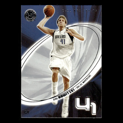 Dirk Nowitzki #66.0 2004 SkyBox E-XL Dallas Mavericks Basketball Card NBA NM