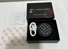 Aroma360 Smart Car Diffuser NBA MIAMI HEAT Scent Refill Bottle not Included RARE
