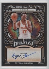 2021 Panini Obsidian Galaxy Electric Etch Orange 37/50 Onyeka Okongwu Auto 0jk5