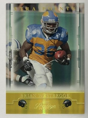 Brian Westbrook 2008 Playoff Prestige Xtra Points Gold #75 #/250 - Eagles