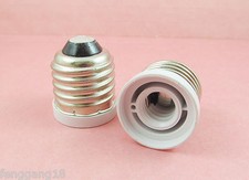 10pcs E27 to E12 Socket Base LED Halogen CFL Light Bulb Lamp Adapter Converter