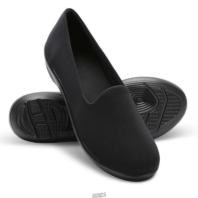 memory foam womens slip ons
