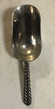 Heavy Vintage Silver Plated Ice,  Flour, Sugar  Scooper, Excellent Condition