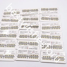 20 Pc/Set Dental Bracket Braces Mini Standard Roth Edgewise MBT 018 022 U Choose