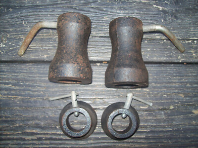 Lot 4 Colliers De Barre Vintage York - Fonte - Strongman - Occasion