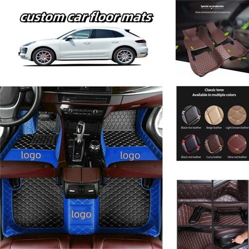 For Porsche 911 Cayenne Cayman Macan Car Floor Mats Custom Carpets Waterproof - Imagen 34 de 35