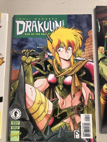 Drakuun 3 Comics Johji Manabes Studio Proteus 1997 Manga Die Rache des Gustav - Bild 5 von 10