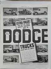 1937 Dodge Trucks Stake Panel Suburban Pickup Tractor Vintagead