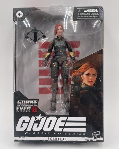 Hasbro G.I. Joe Classified Series Scarlett 7" Action Figure #20 (Snake Eyes Set)