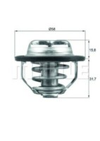 Mahle Thermostat FüR Chevrolet Captiva,Hhr,Malibu; Opel Vectra B C,Zafira B A