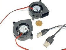 2 x - USB 5020 50mm 5cm 5v fan Brushless Centrifugal Blower computer Gdstime C52
