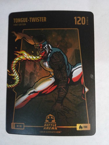 Bo Jackson Battle Arena Battlefoil Tongue-Twister #BF-98 Tua Tagovailoa