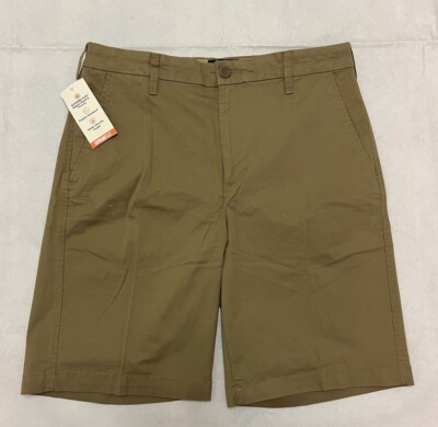 NWT! $60 Dockers  The Ultimate Short  Mens Sz 32 9 ins Supreme Flex Brown