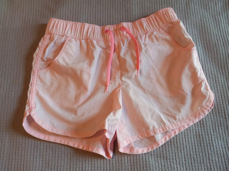Old Navy Quick Dry Drawstring Swim Shorts With Pockets Girls Size Medium (8)