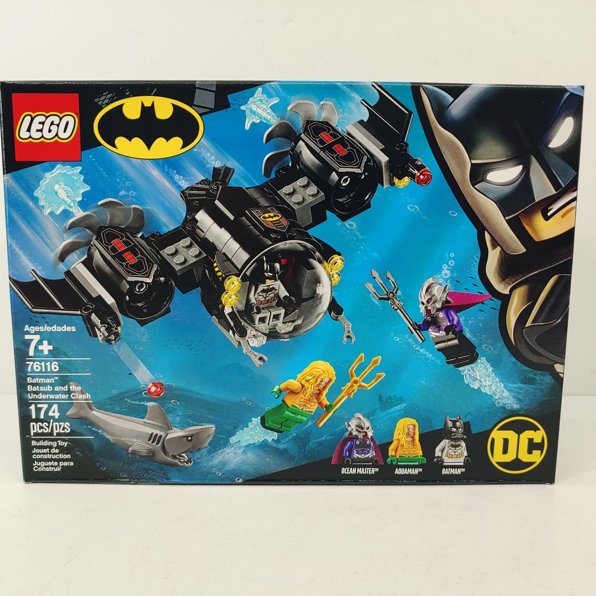 Lego 76116 Batman Batsub & the Underwater Clash New Sealed 2019 DC