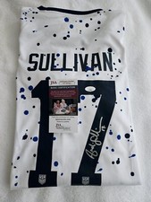 Andi Sullivan Signed 2023 USMNT World Cup Jersey Size L In Person JSA CERTIFIED 