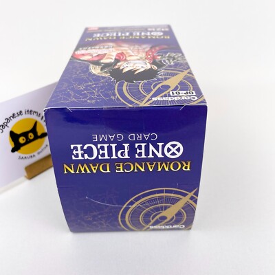 One Piece Card Game OP-01 Romance Dawn Booster Box Japanese New Sealed | eBay One Piece Card Game OP-01 Romance Dawn Booster Box Japanese New Sealed | eBay