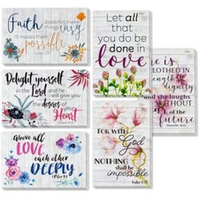 60 Pack Christian Religious Greeting Cards w/ Envelopes Encouragement Scriptures