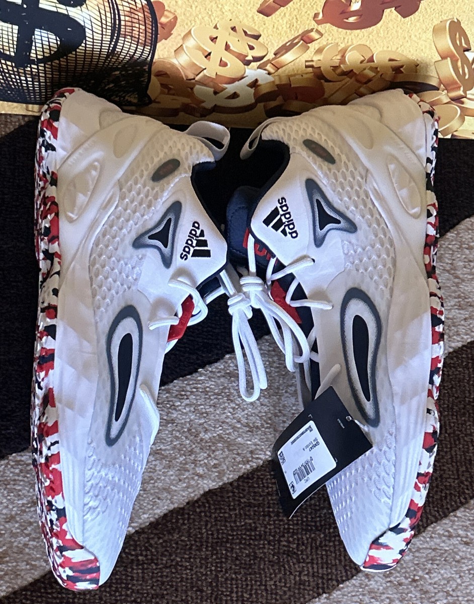 Adidas SM Exhibit A Team USA Basketball Shoes GX5047 Mens US  display picture 3