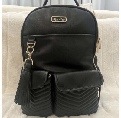 Itzy Ritzy Boss Backpack Diaper Bag - Jetsetter Black - MINT CONDITION