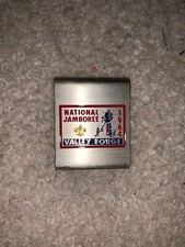 Boy Scout BSA 1964 Valley Forge National Jamboree Metal Uniform Belt Loop