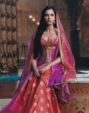 Naomi Scott signed autograph 20x25cm Aladdin in person autograph COA