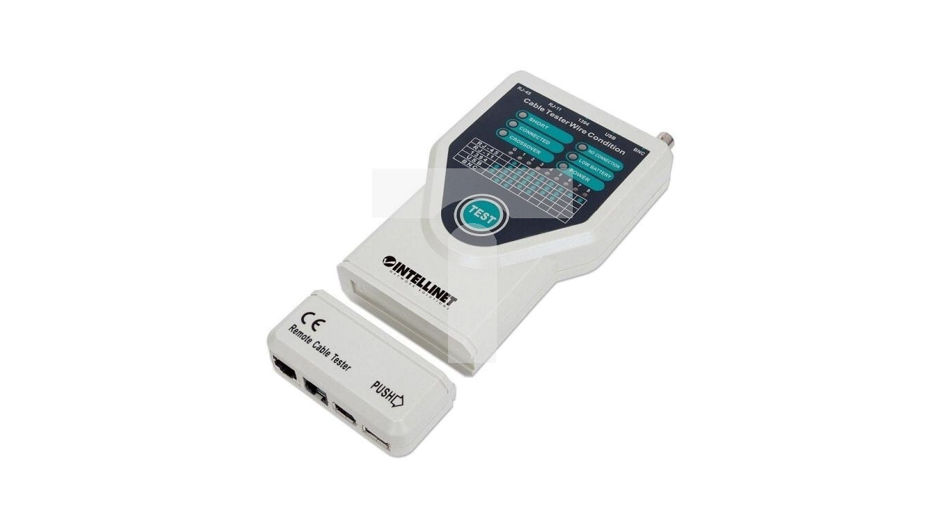 5-in-1 RJ11/RJ45/USB/1394/BNC Cable Tester /T2UK