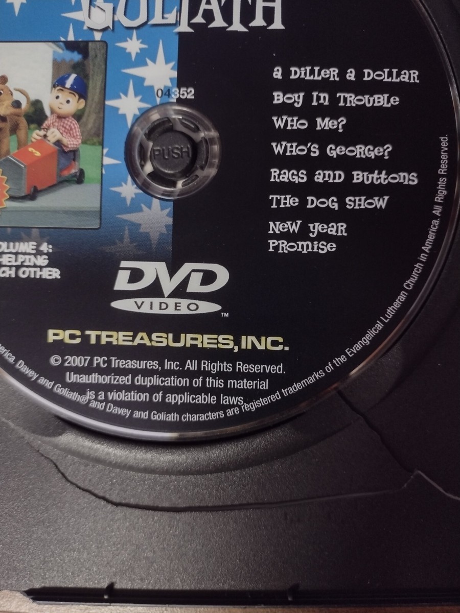 (未使用･未開封品)Davey &amp; Goliath 4: Helping Each Other [DVD] Davey And Goliath Vol.4: Helping Others DVD 2005 New | eBay