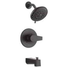 Peerless Xander Tub Shower Trim Kit Matte Black-Certified Refurbished